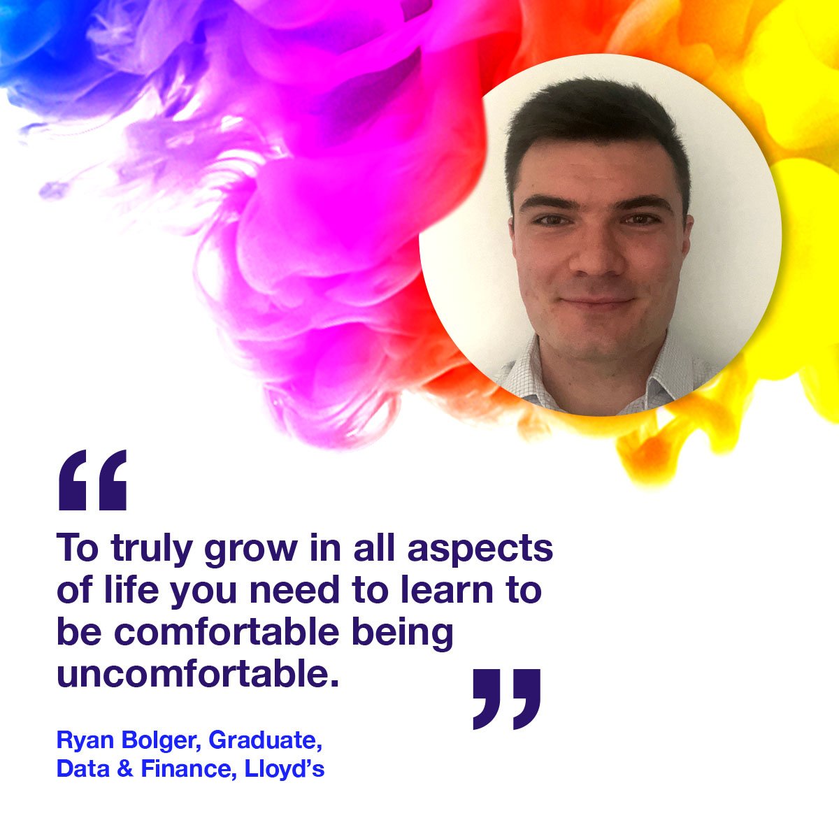 Ryan Bolger says To truly grow in all aspects of live you need to learn to grow